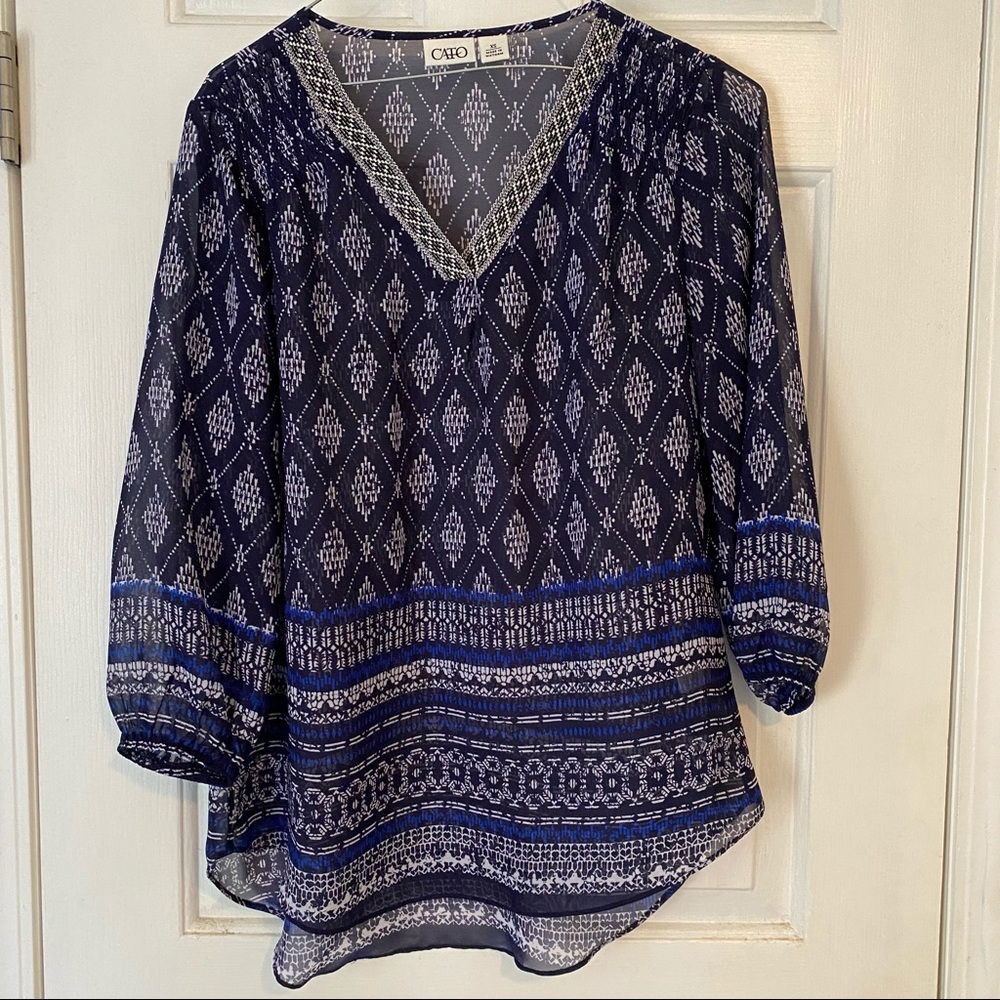 Sheer Cato’s Blouse